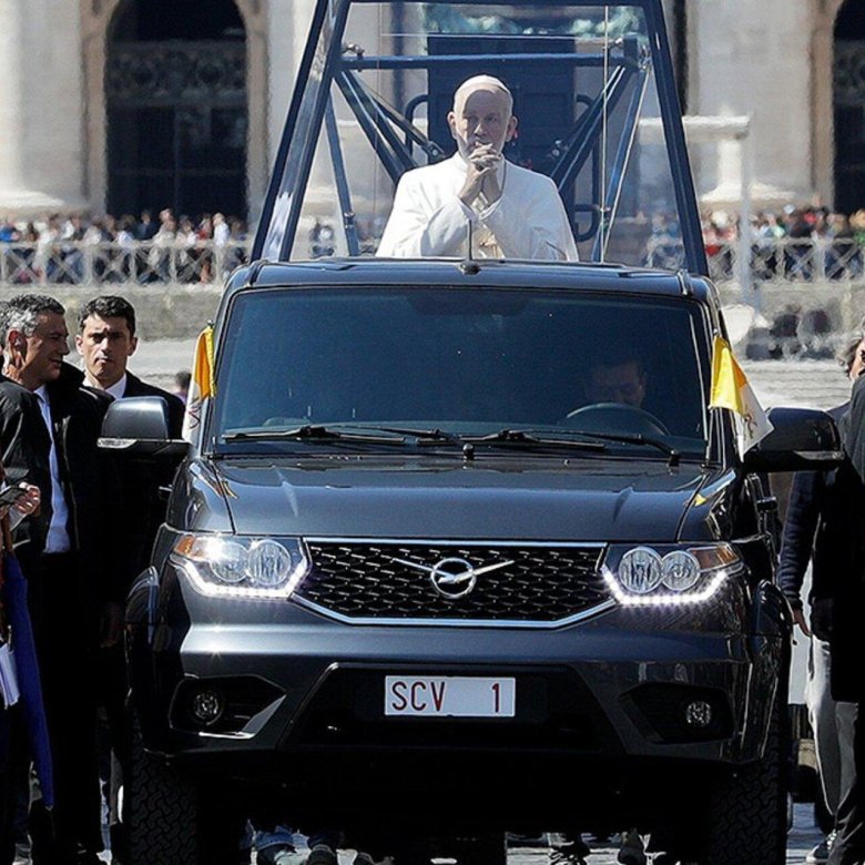 Папамобиль уаз патриот