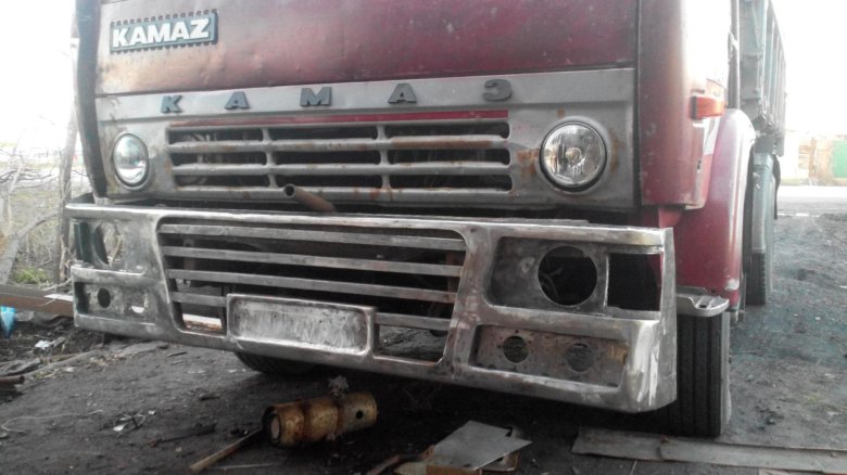 Бампер камаз 5320