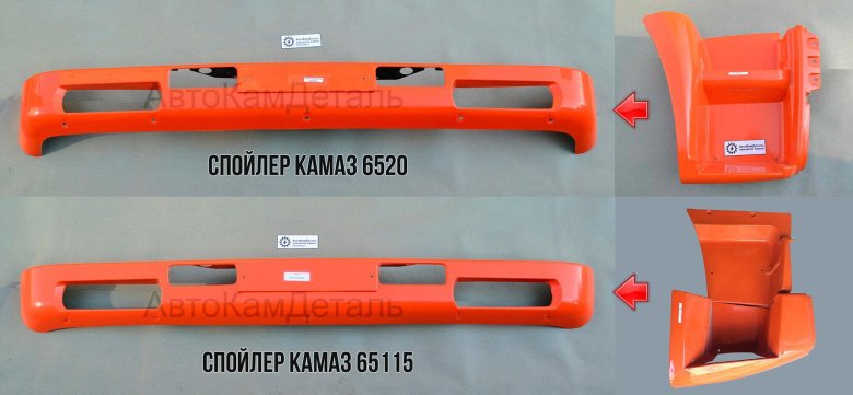 Бампер камаз 6520