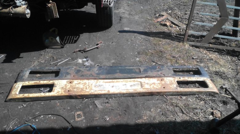 Бампер задний камаз 5320