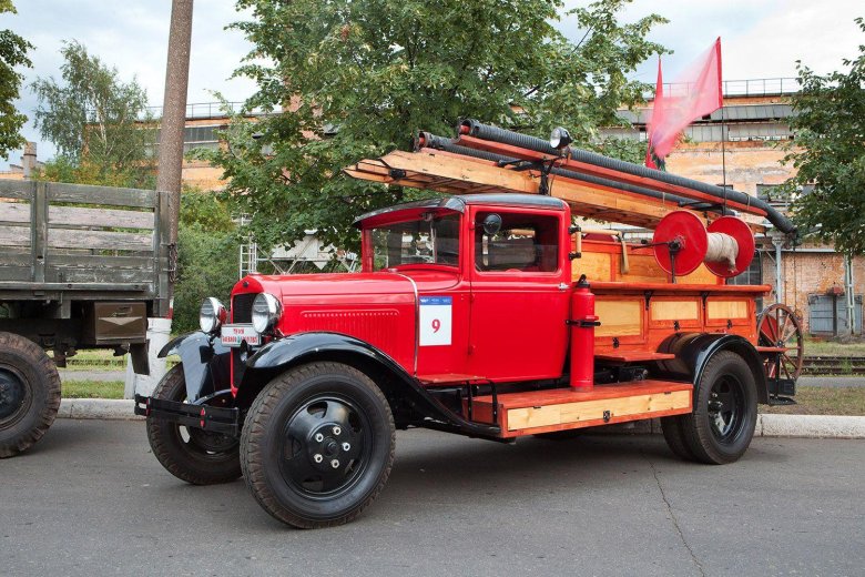 Пожарная машина пмг-1