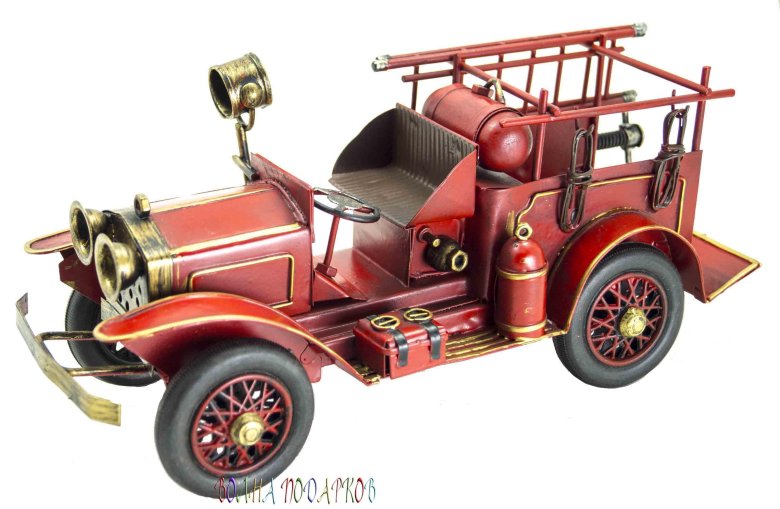 Ретро модель пожарной машины