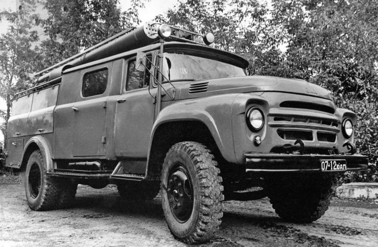 Пожарная машина зил 130