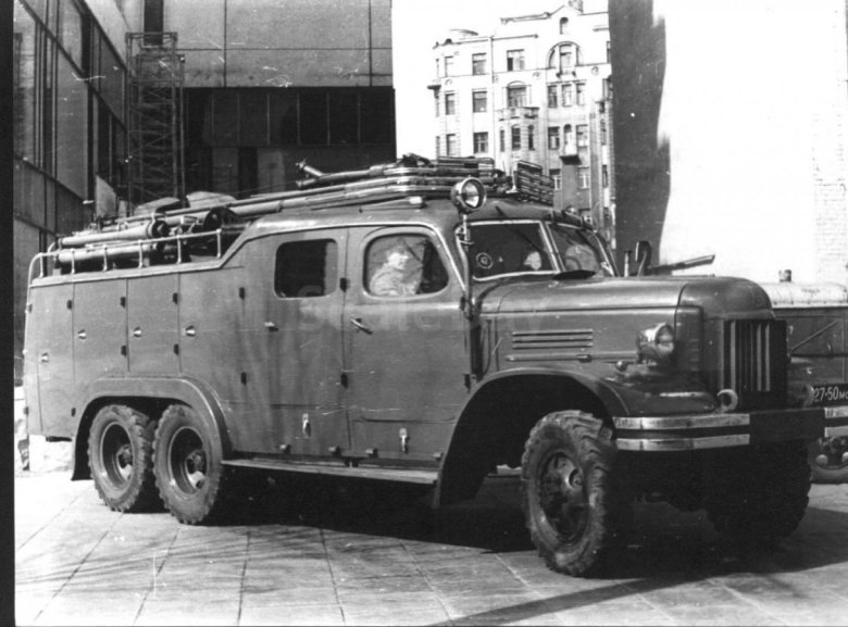 Пожарный автомобиль зис 151