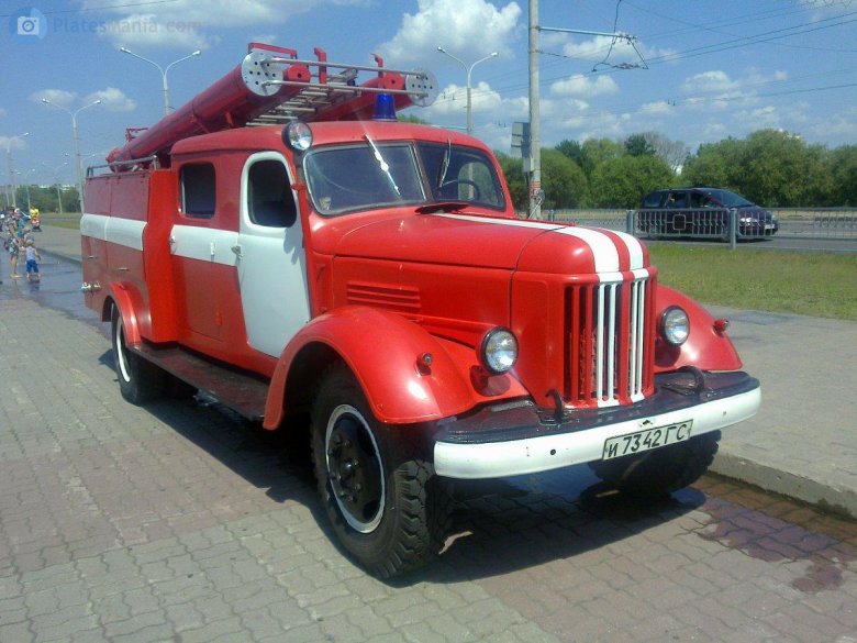 Пожарная машина зил 164