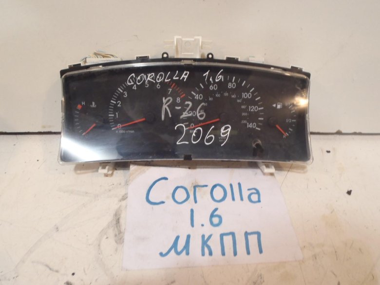 Панель приборов corolla ae120