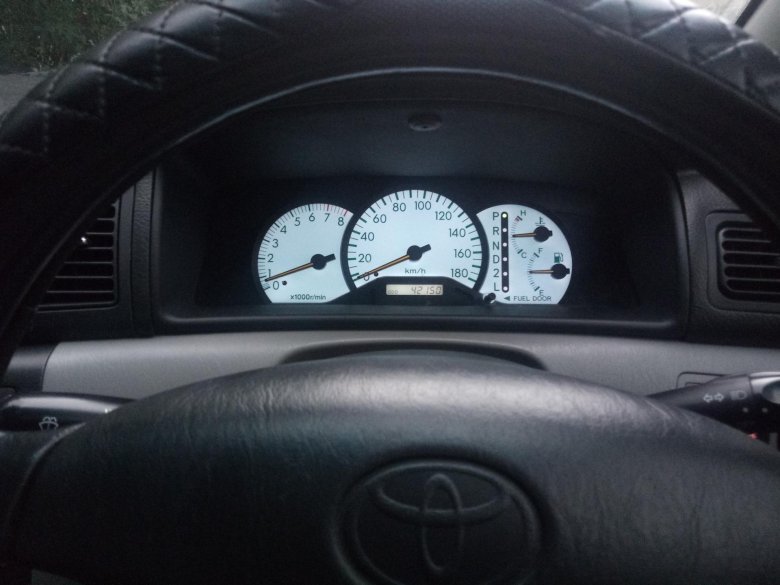 Приборная панель тойота королла 120