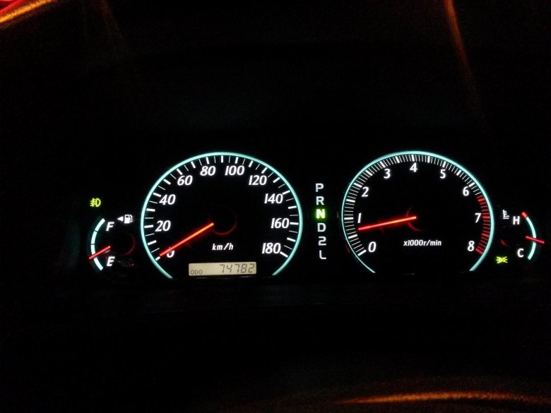 Тойота королла е120 панель приборов