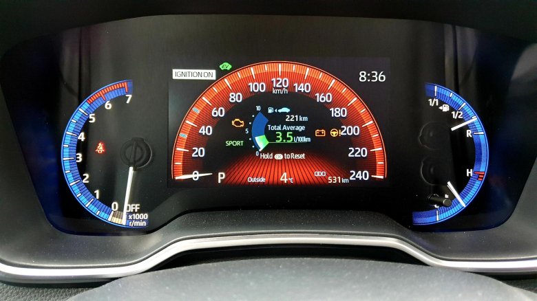 Цифровая приборная панель тойота королла 150