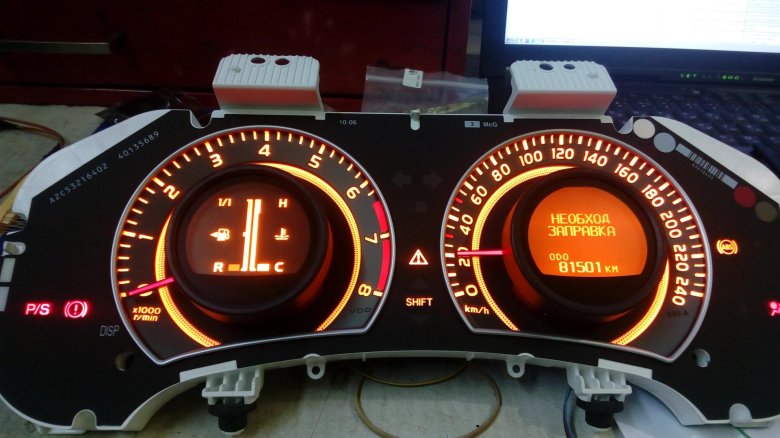Панель приборов тойота королла е150