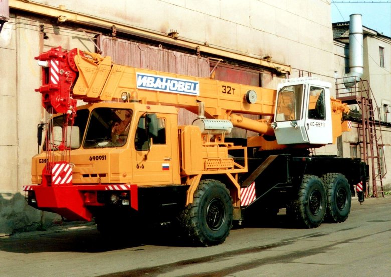 Автокран кс 6973а