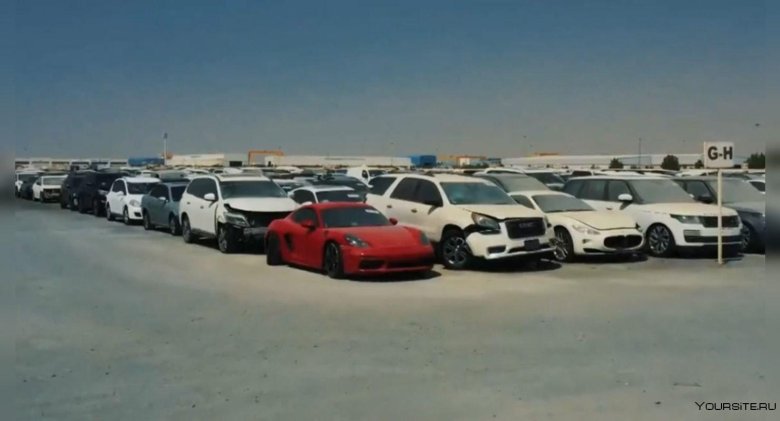 Кладбище заброшенных машин дубай