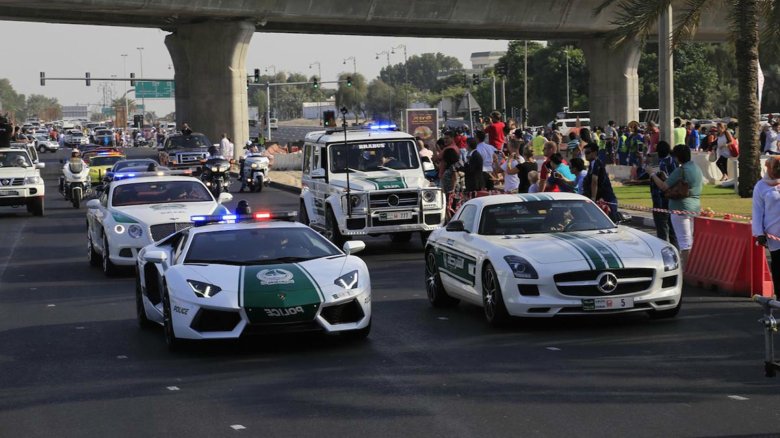 Ламборгини дубай полиция