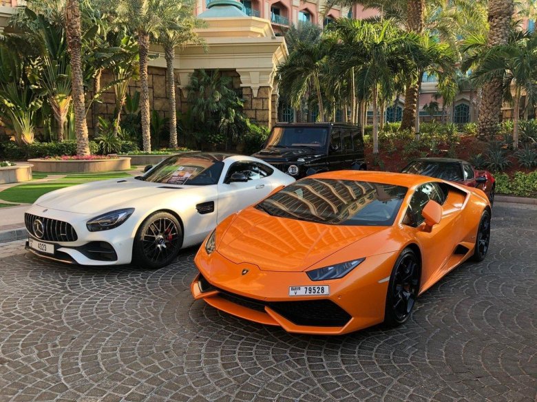 Ламборджини в абу даби