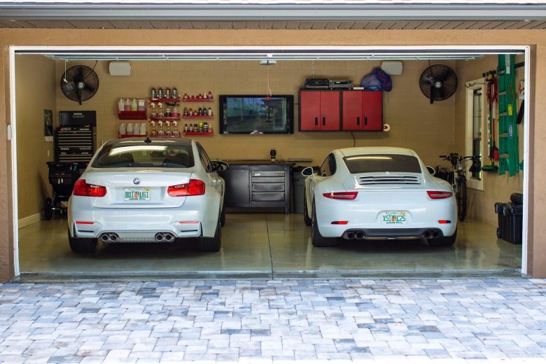 Красивые гаражи