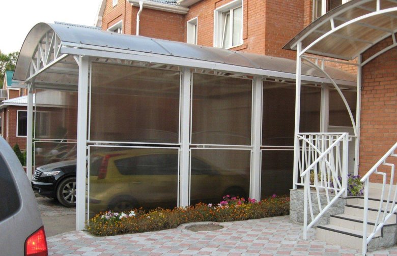 Веранда из поликарбоната