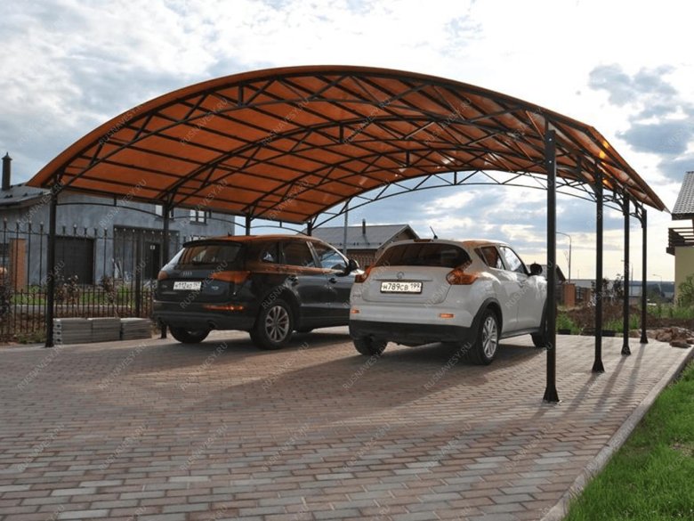 Навес для машин