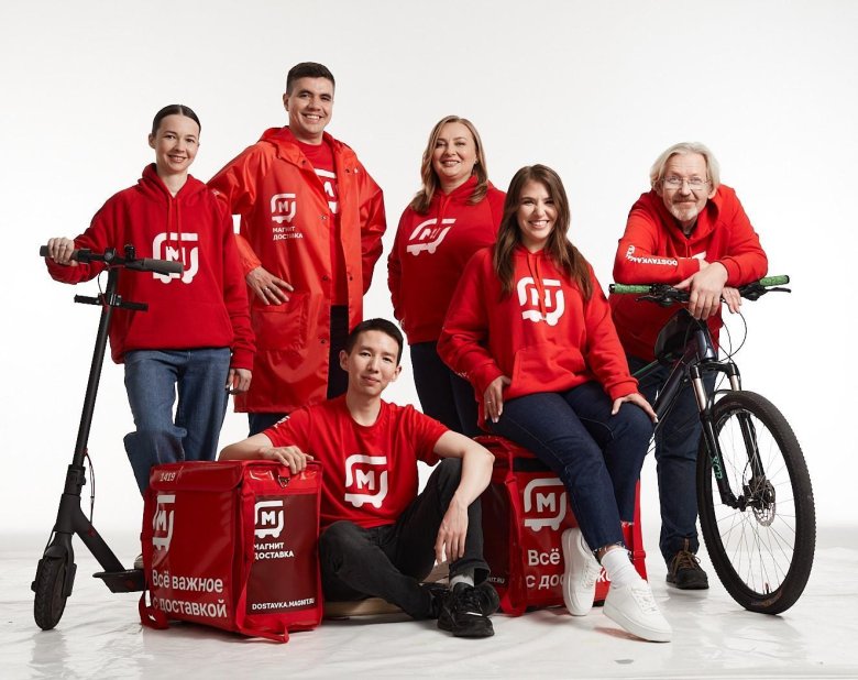 Курьер магнит