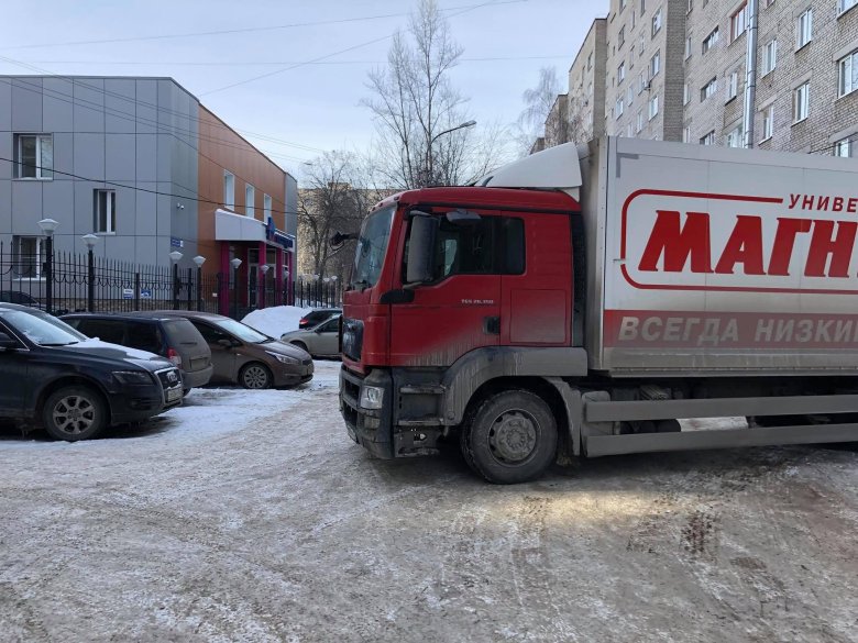 Фура магнит ман