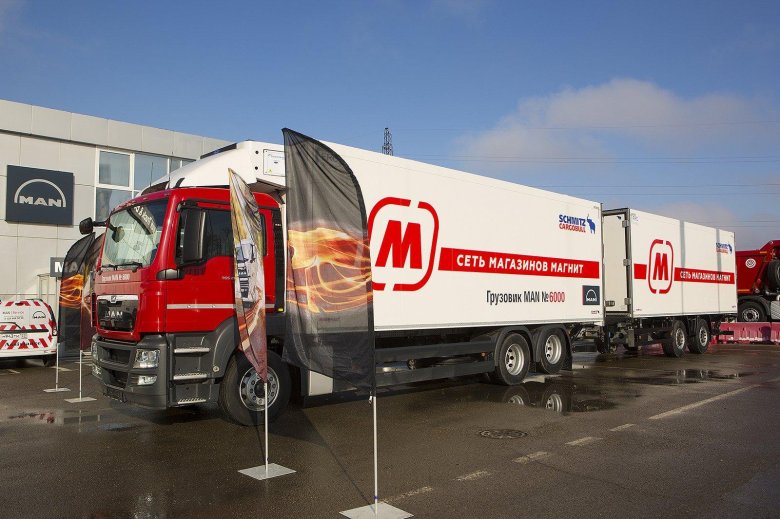Грузовик ман тгс 28 магнит