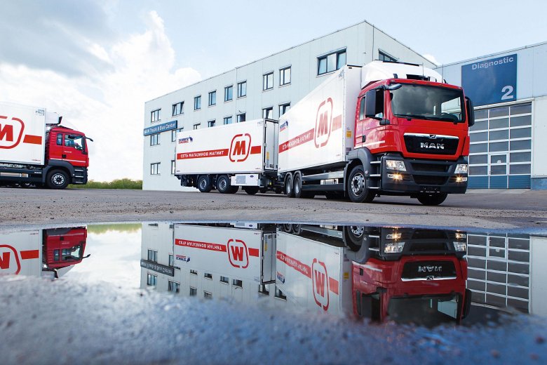 Фура магнит