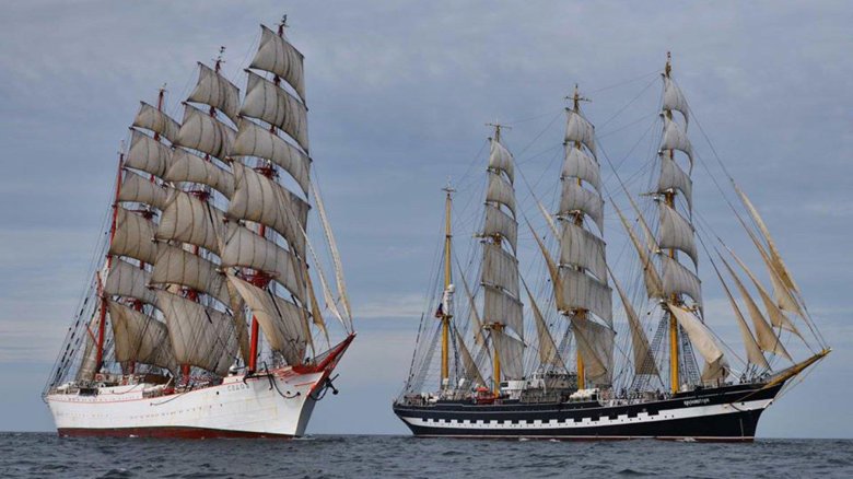 Крузенштерн парусник