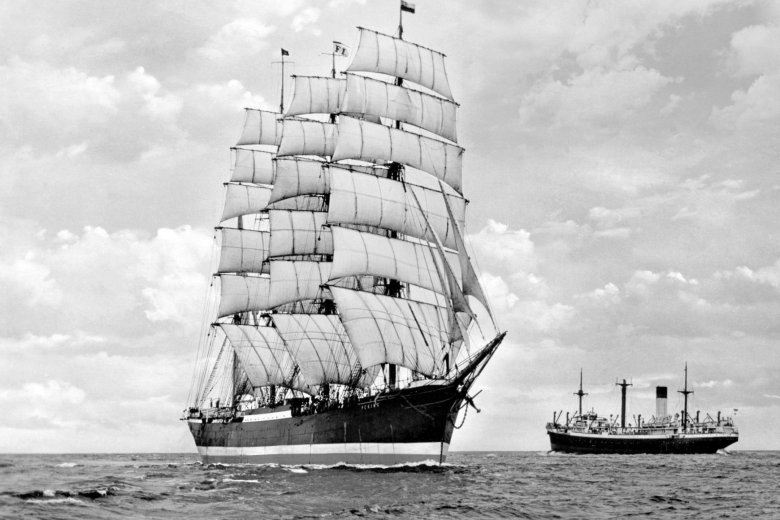 Парусный корабль крузенштерн