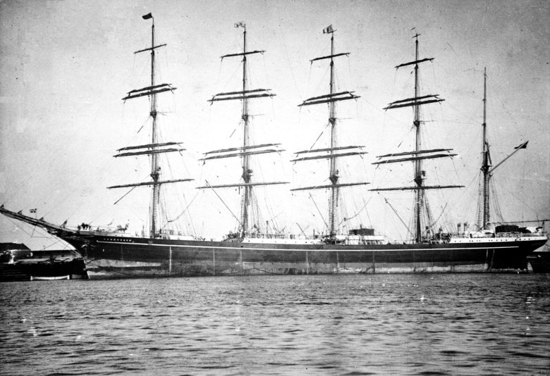 Пятимачтовый барк копенгаген