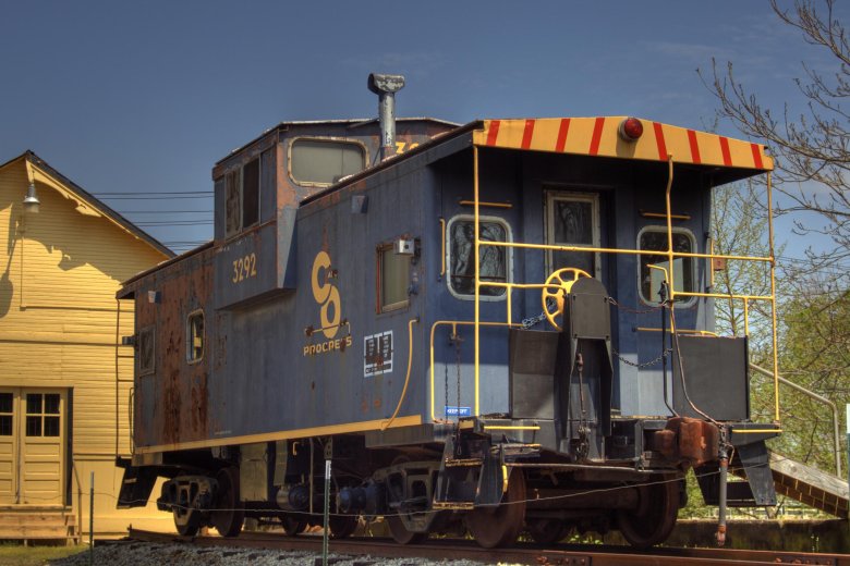 Американский вагон кабуз