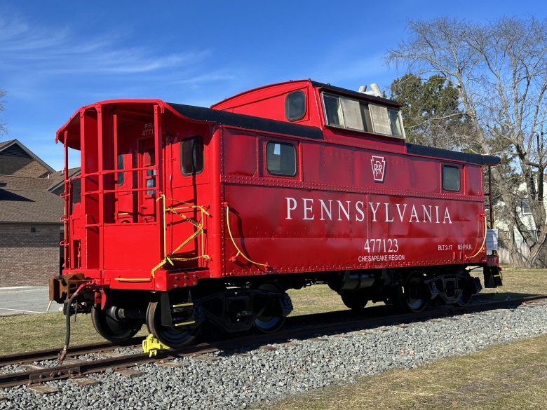 Pennsylvania railroad caboose