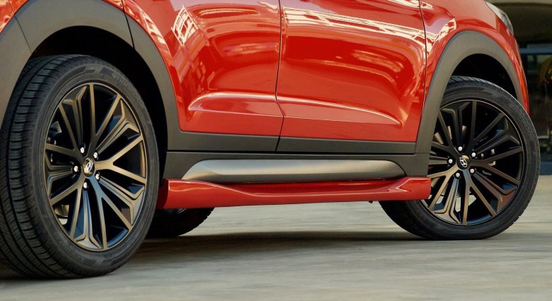 Hyundai tucson 2022 на дисках