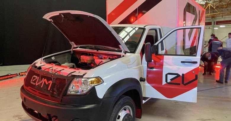 Уаз патриот электромобиль