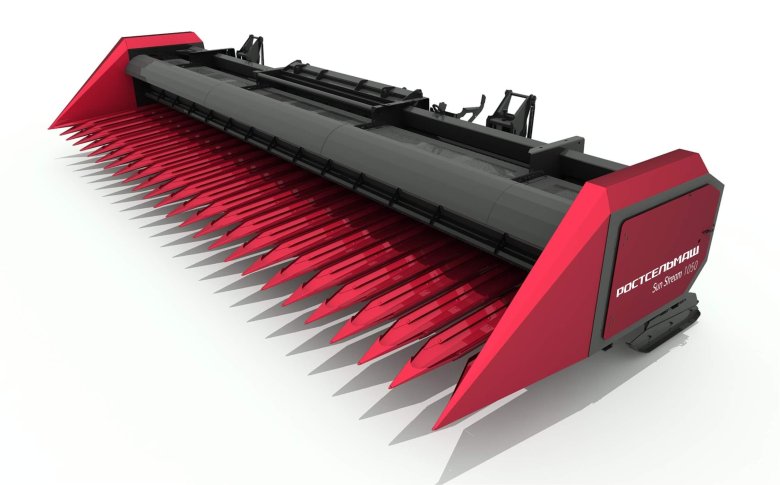 Жатка для уборки подсолнечника