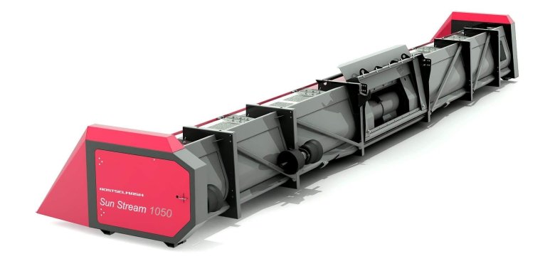 Подсолнечная безрядковая жатка sun stream