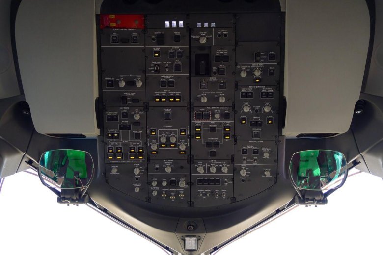 Боинг 787 кабина