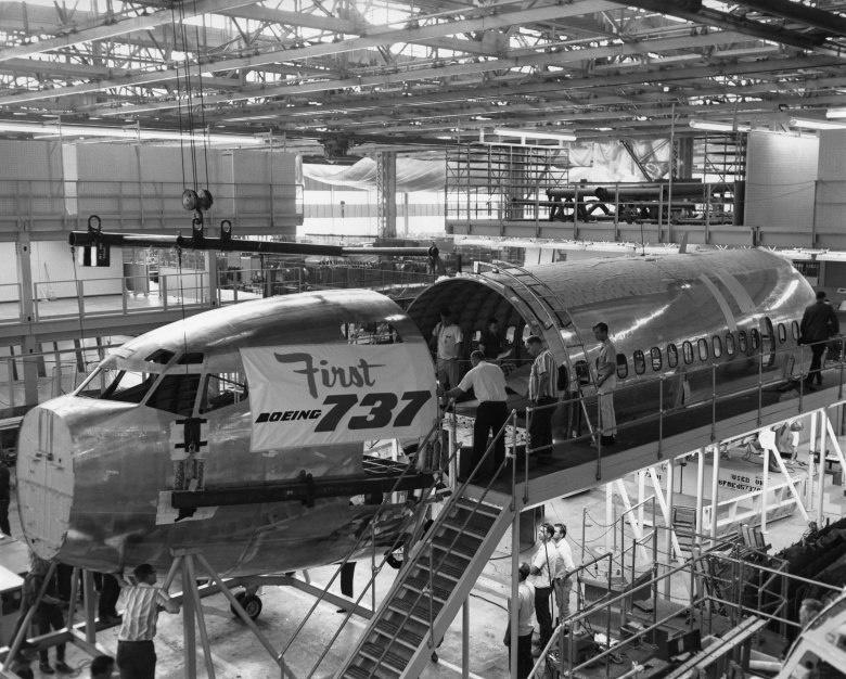 Первый боинг 737