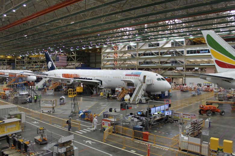 Boeing 787 production