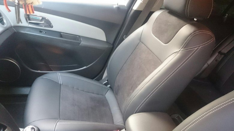 Чехлы на шевроле круз алькантара