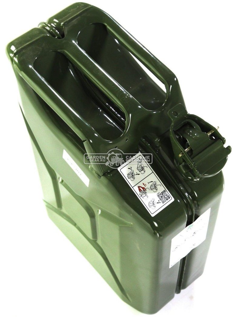 Канистра для бензина 10 литров металлическая