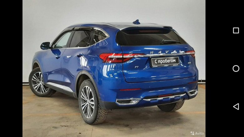 Хавал ф 7 синий