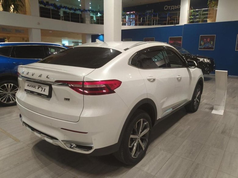 Haval f 7 x белый