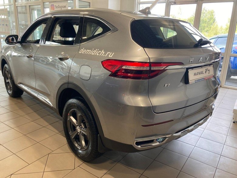 Хавал ф7 серебристый