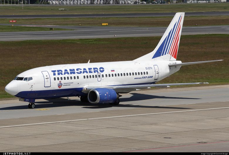 Боинг 737 500 трансаэро