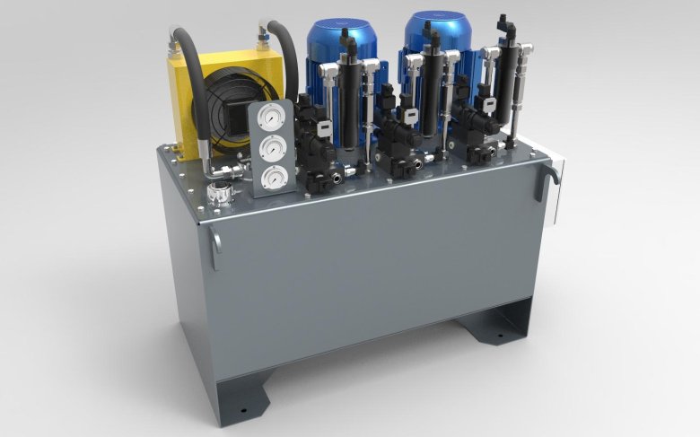 Маслостанция гидравлическая 40мпа