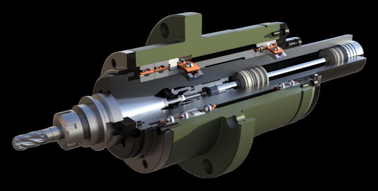 Шпиндель станка 2е656