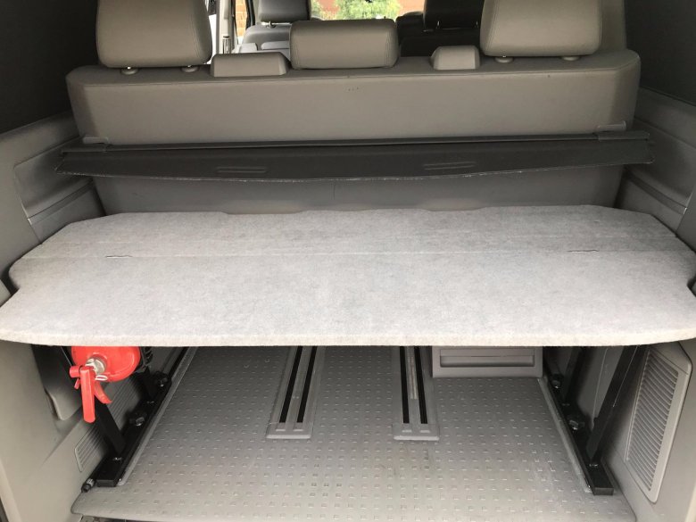 Полка в мультивен багажник