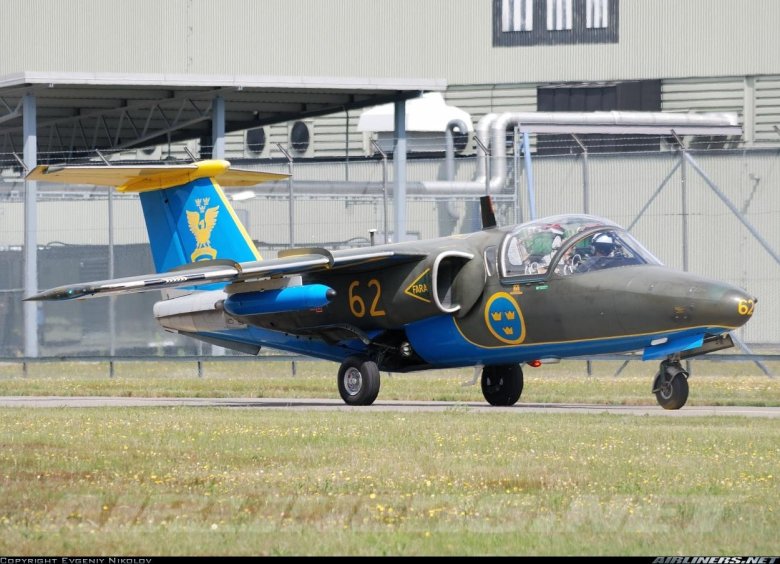 Saab sk60 самолет