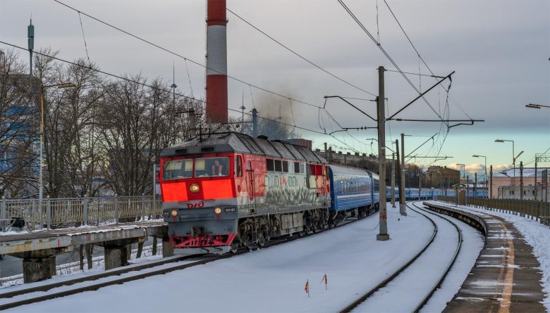 Поезд санкт петербург