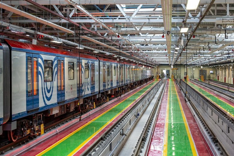 Депо московского метрополитена