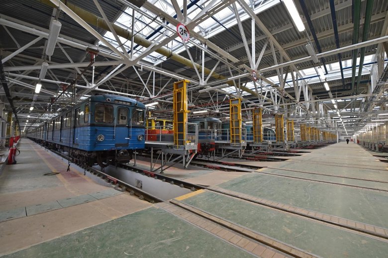 Электродепо автово петербургского метрополитена